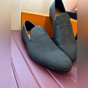 Tallia men’s black/gold dress shoes NWOT